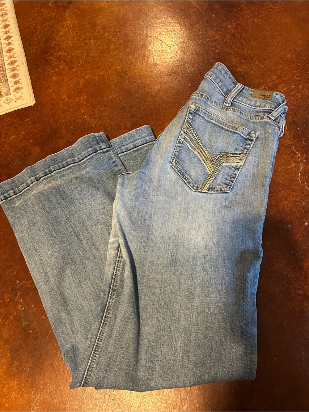 Low rise ariat wide leg trouser jeans size 30